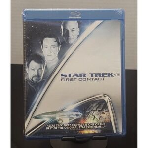 STAR TREK VIII FIRST CONTACT New Sealed Blu-ray Patrick Stewart‎ Jonathan Frakes